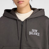 New Balance Women's Trackside Fleece Full Zip-5