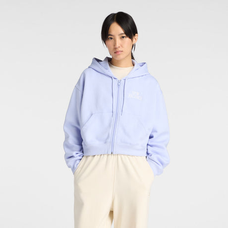 New Balance Women's Trackside Fleece Full Zip-2