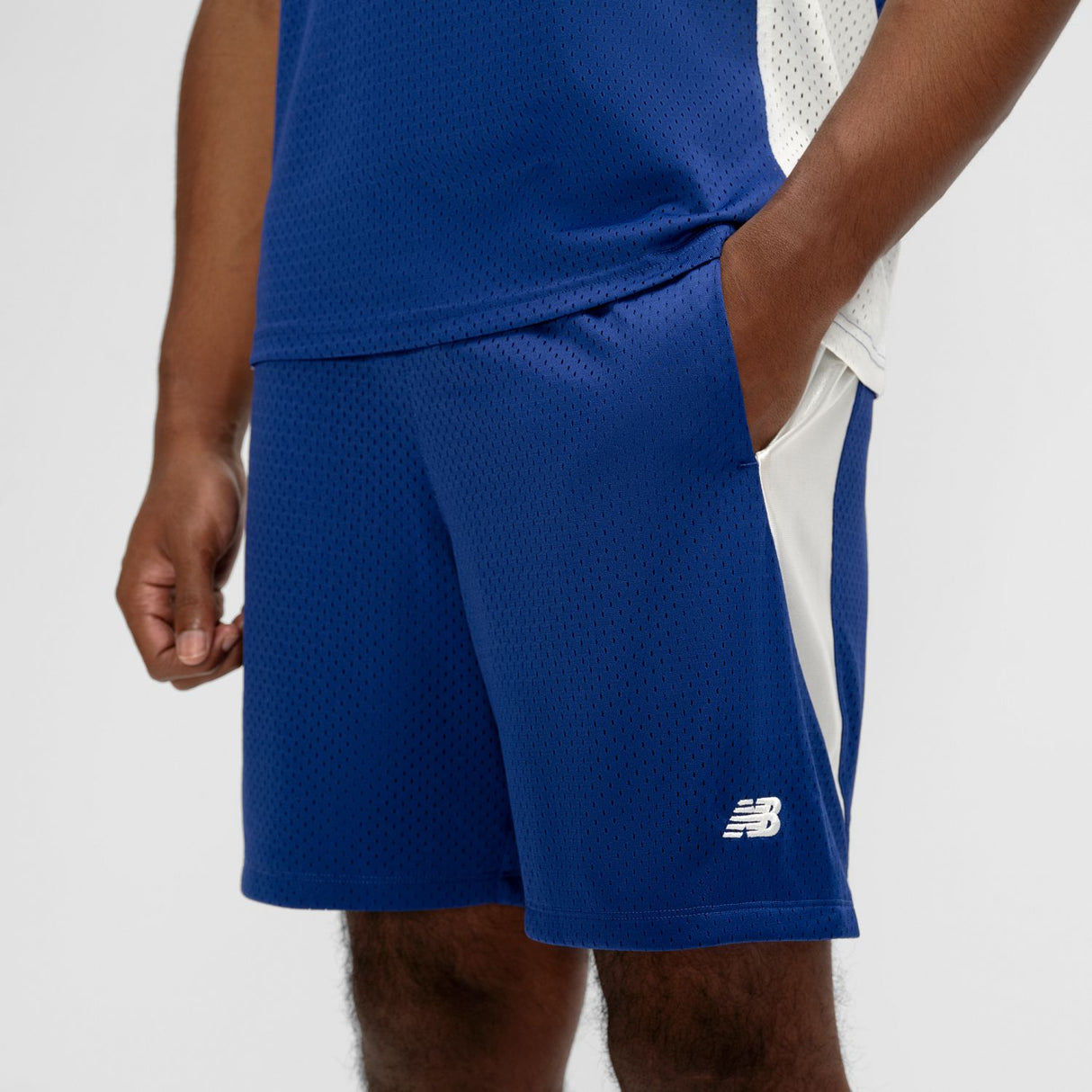 New Balance Men's Basketball Performance Mesh Shorts-5