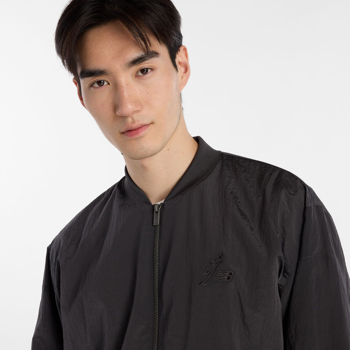 New Balance Men's Shohei Signature Crinkle Nylon Jacket-5