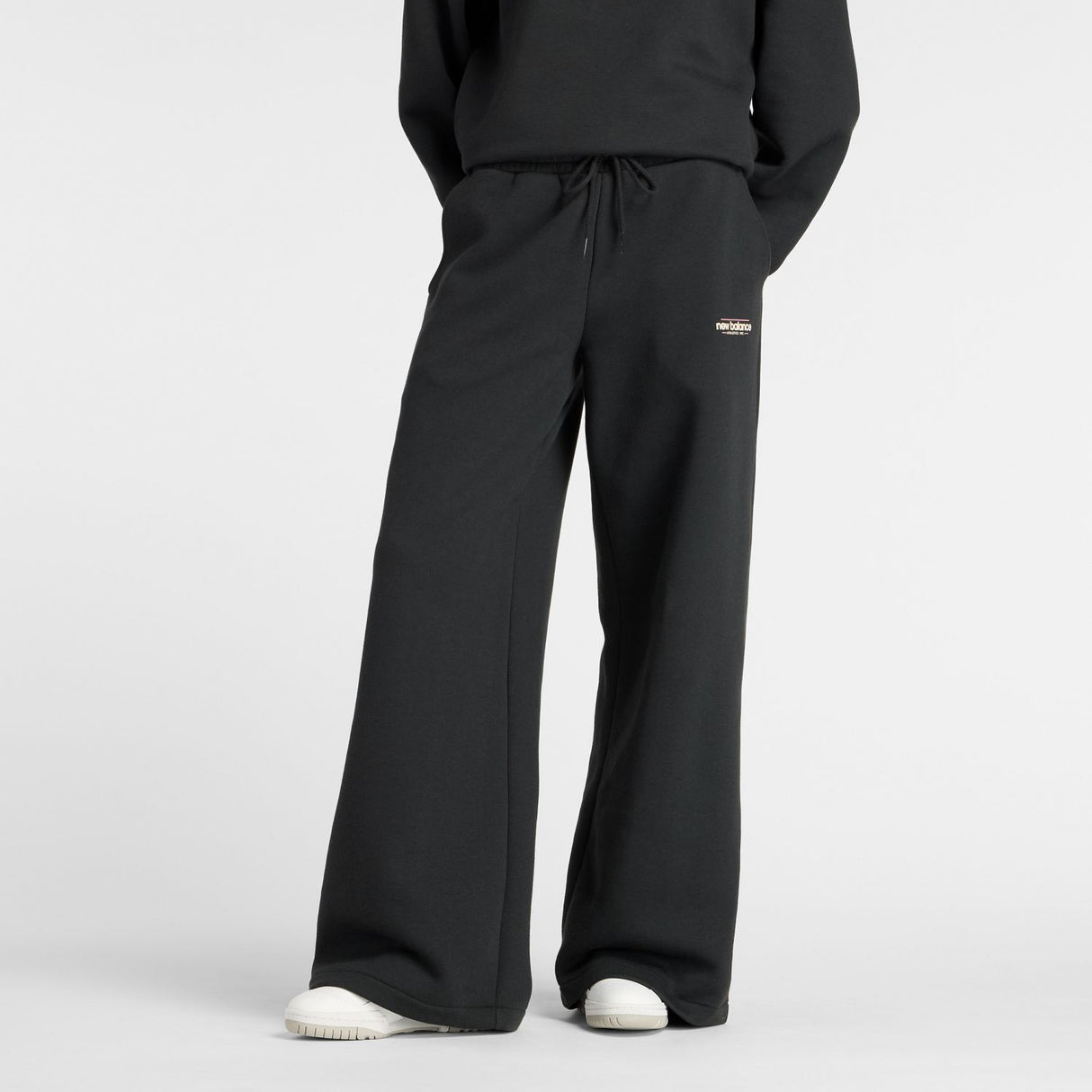 New Balance Women's Reimagined Fleece Wide Leg Pants-1