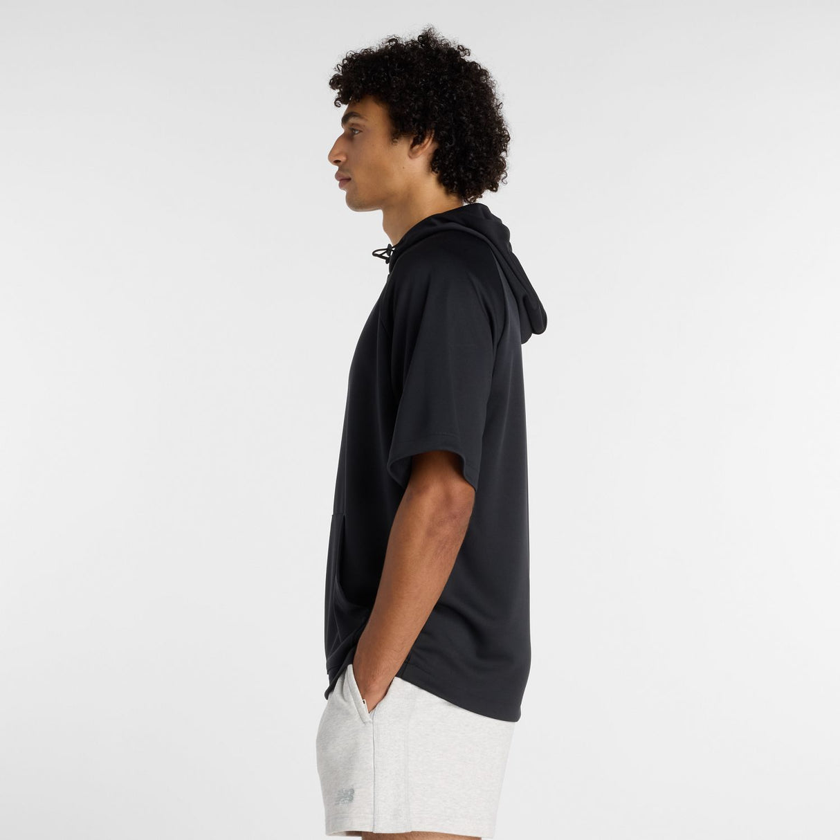 New Balance Men's Short Sleeve Hoodie-2