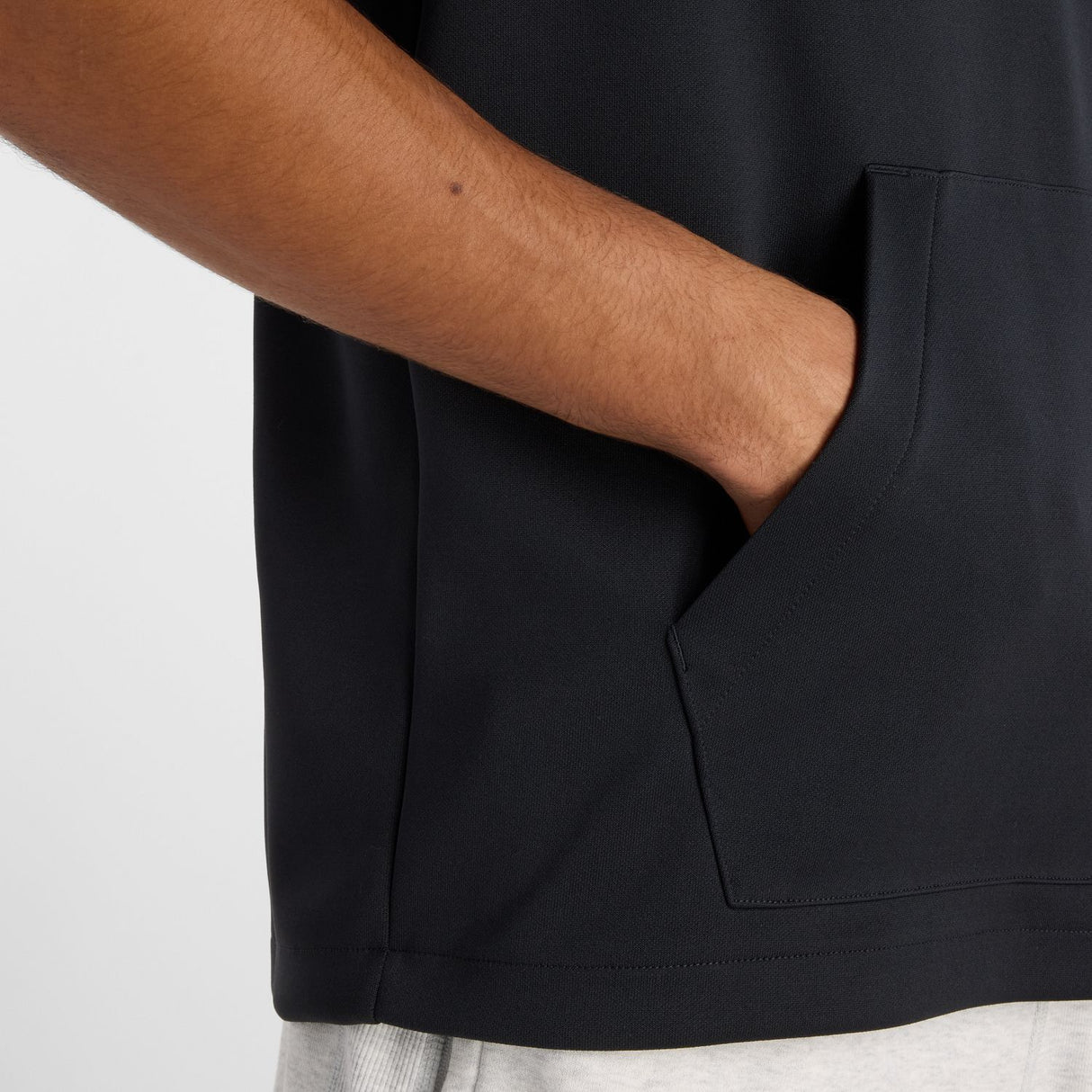 New Balance Men's Short Sleeve Hoodie-5