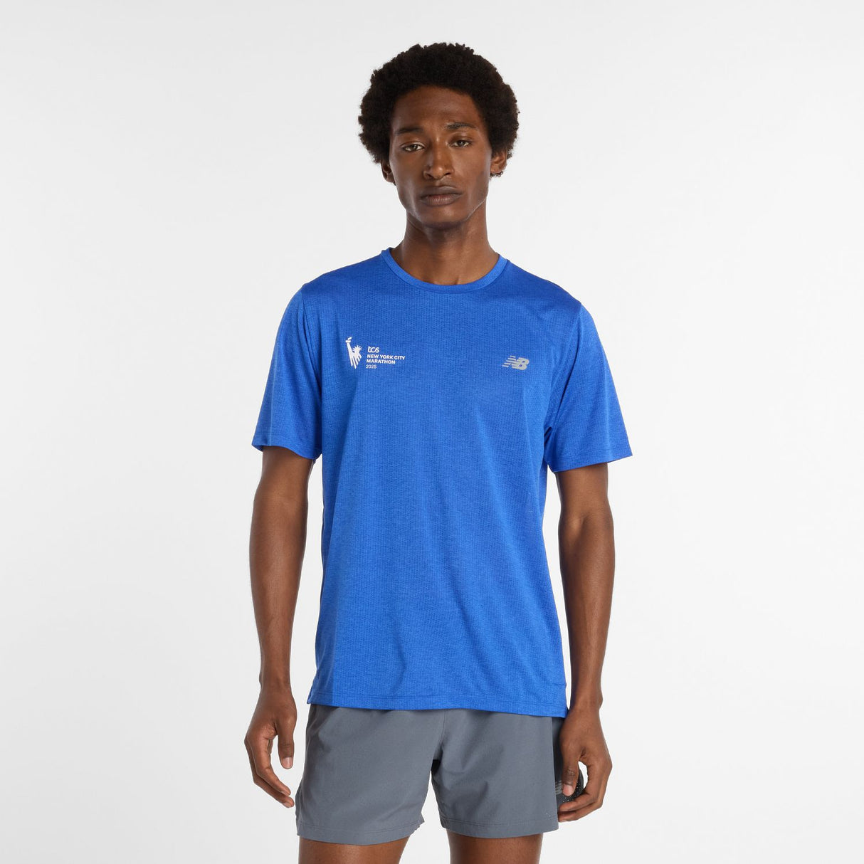 New Balance Men's NYC Marathon Athletics T-Shirt-2