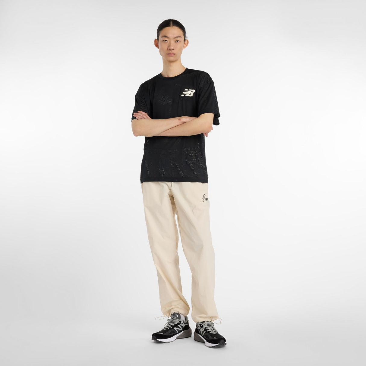 New Balance Men's Ohtani Mesh Short Sleeve Top-5