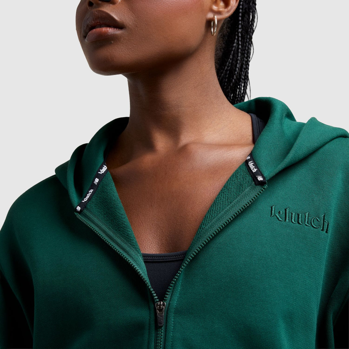 New Balance Women's Klutch Fleece Full Zip-9