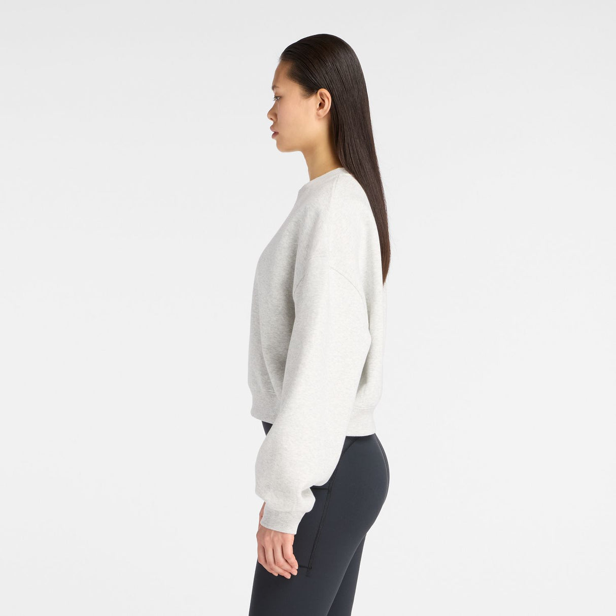 New Balance Women's Trackside Fleece Crew-3