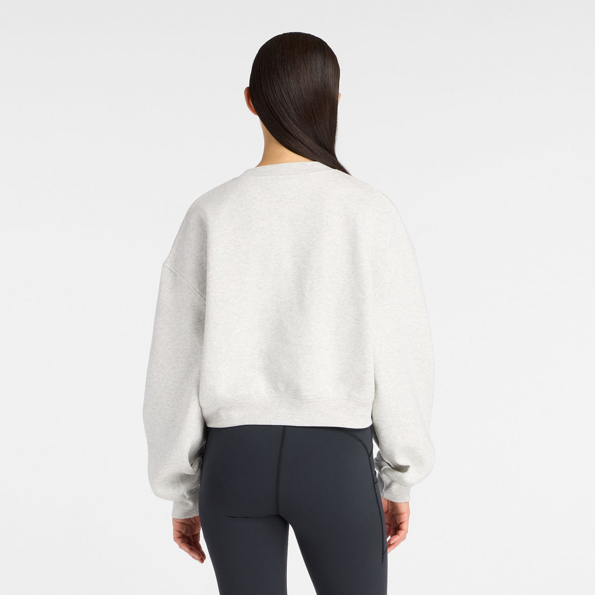New Balance Women's Trackside Fleece Crew-4