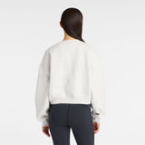 New Balance Women's Trackside Fleece Crew-4