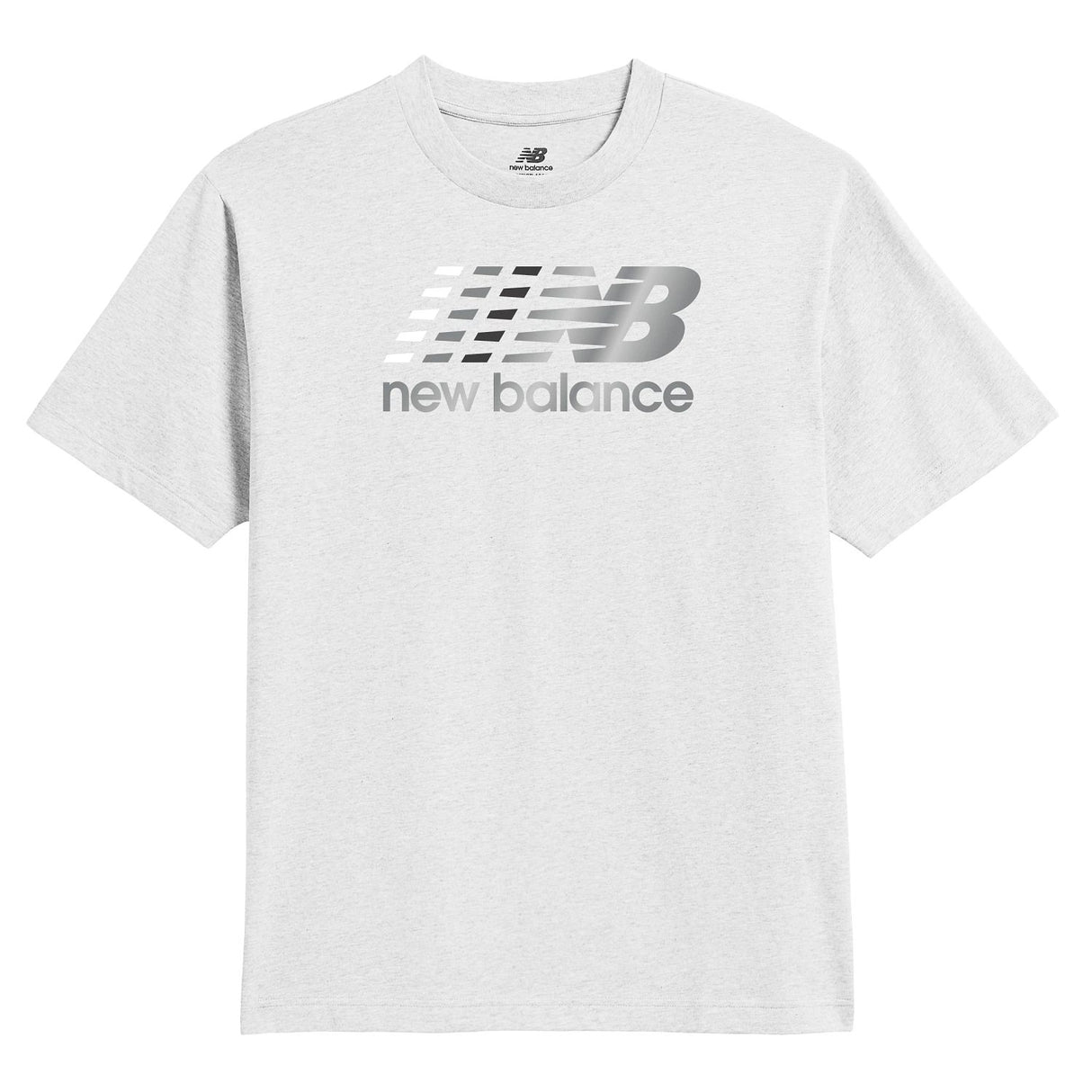 New Balance Men's Center Multi Color Logo T-Shirt-1