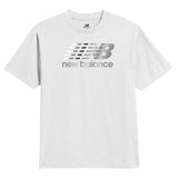 New Balance Men's Center Multi Color Logo T-Shirt-1