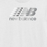 New Balance Men's Center Multi Color Logo T-Shirt-3