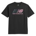 New Balance Men's Center Multi Color Logo T-Shirt-1