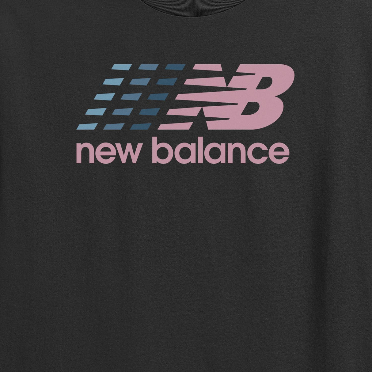 New Balance Men's Center Multi Color Logo T-Shirt-3