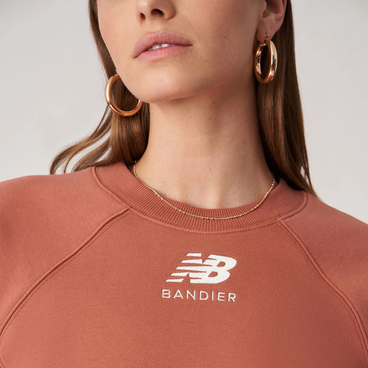 New Balance Women's Bandier Fleece Crewneck Sweatshirt-3