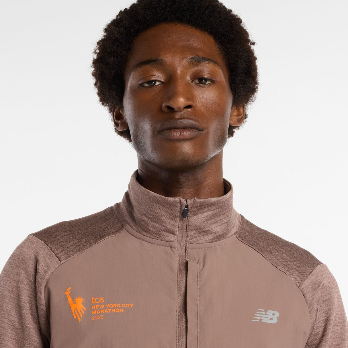 New Balance Men's NYC Marathon Heat Grid 1/2 Zip-5