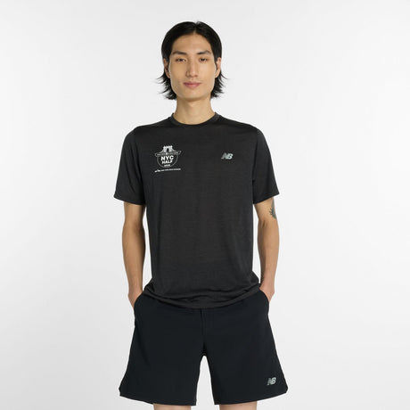 New Balance Men's United Airlines NYC Half RC Essential T-Shirt-2