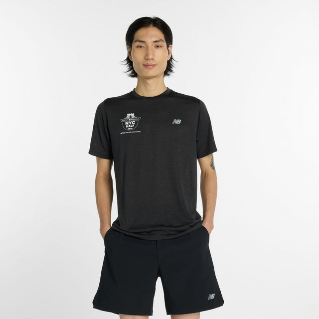 New Balance Men's United Airlines NYC Half RC Essential T-Shirt-2