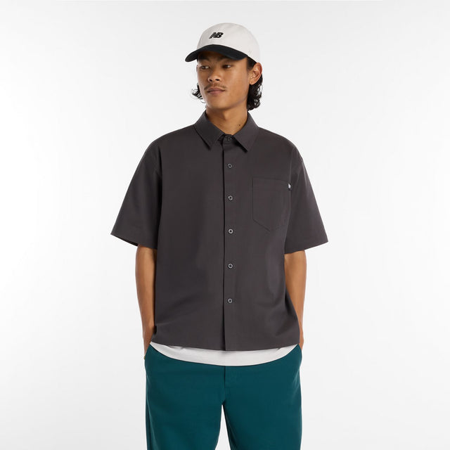 New Balance Men's Numeric Button Up Shirt-2