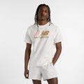 New Balance Men's Center Multi Color Logo T-Shirt-1