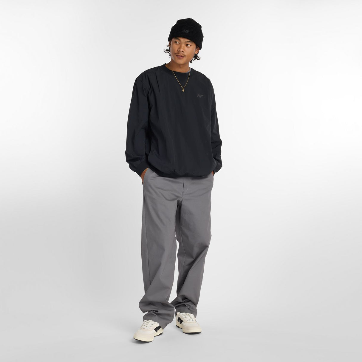 New Balance Men's Numeric Woven Crew-1