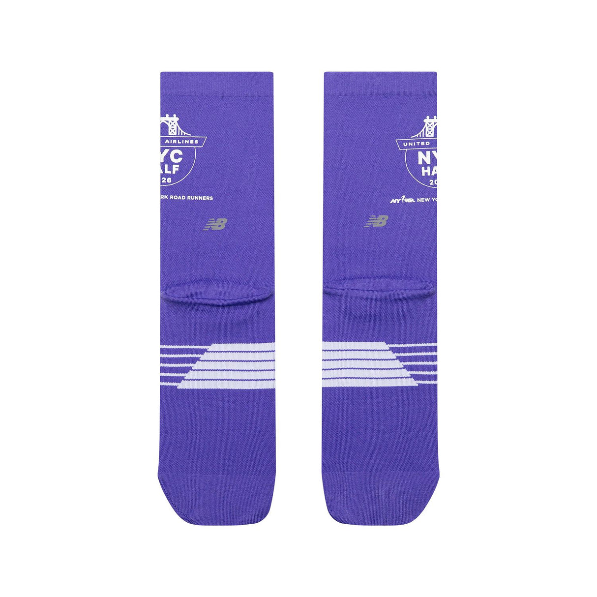 New Balance United Airlines NYC Half Crew Socks-3