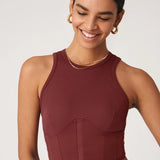 New Balance Women's Bandier Corset Tank-4