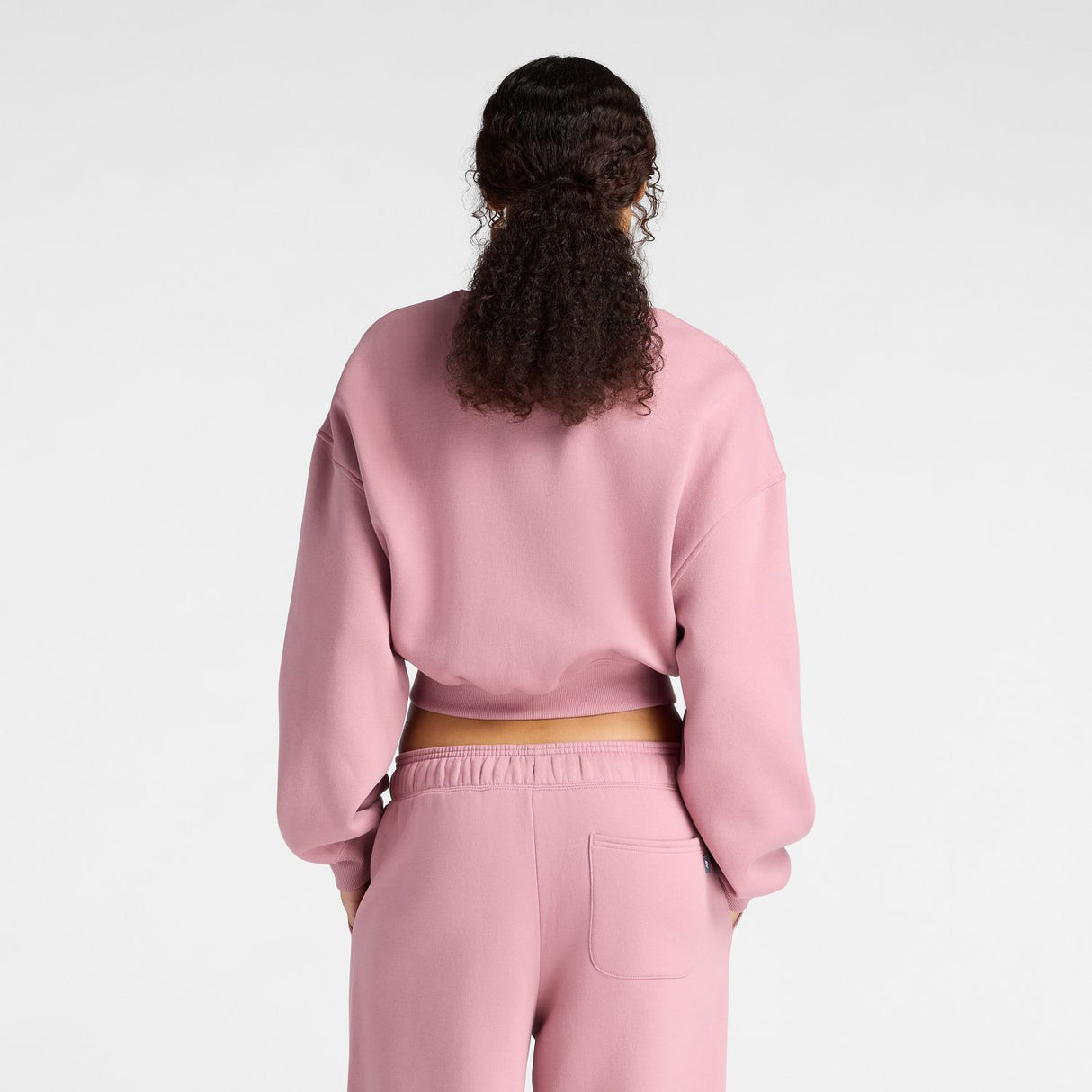 New Balance Women's Trackside Fleece Crew-3