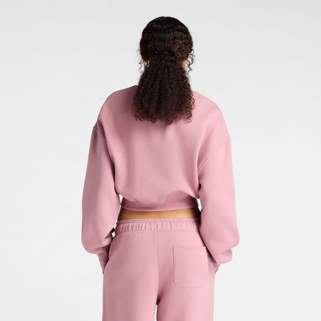 New Balance Women's Trackside Fleece Crew-3