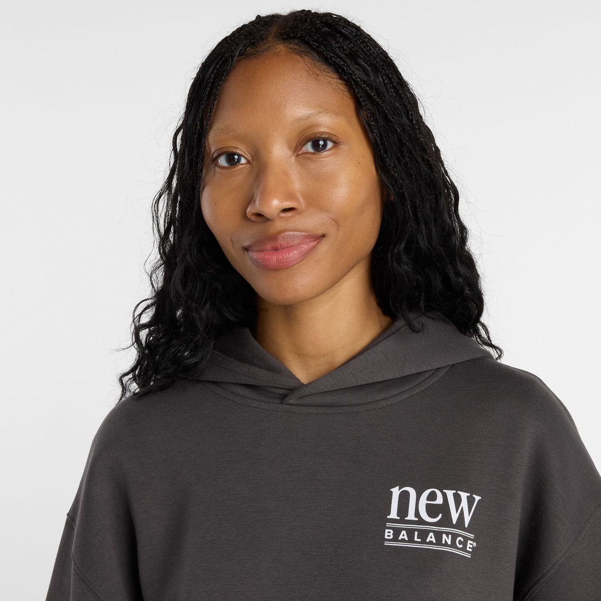 New Balance Women's Reimagined Fleece Long Length Hoodie-5