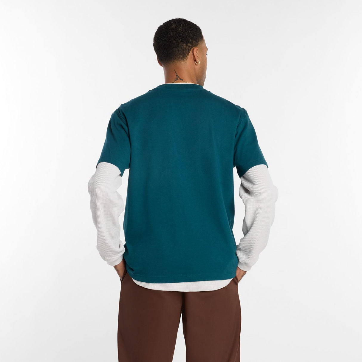 New Balance Men's Numeric Linear Logo T-Shirt-4