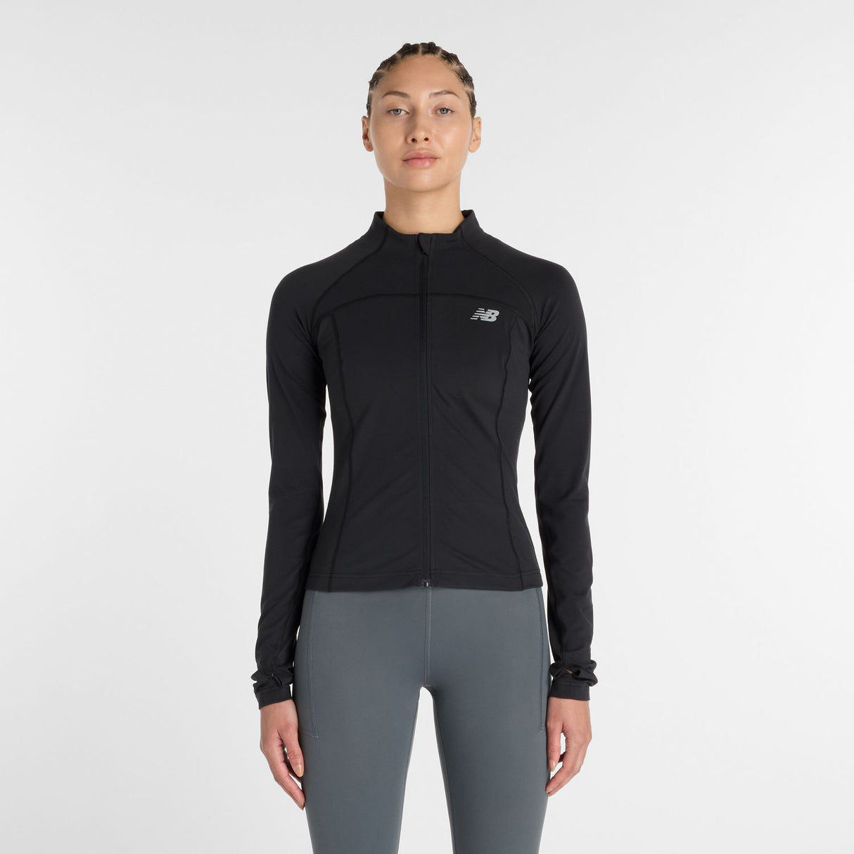 New Balance Women's Harmony Fitted Full Zip-1
