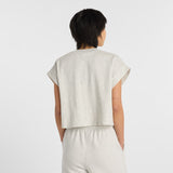 New Balance Women's French Terry T-Shirt-2