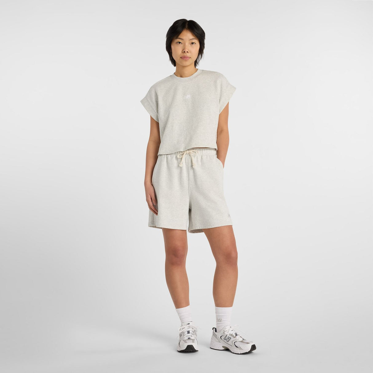 New Balance Women's French Terry T-Shirt-6