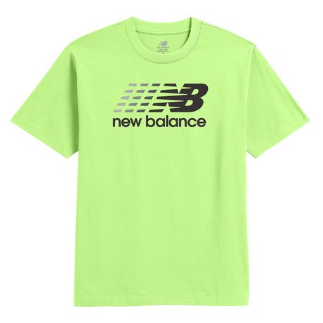 New Balance Men's Center Multi Color Logo T-Shirt-1