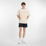 New Balance Men's NYC Marathon Reimagined Fleece Graphic Short Sleeve Hoodie-1