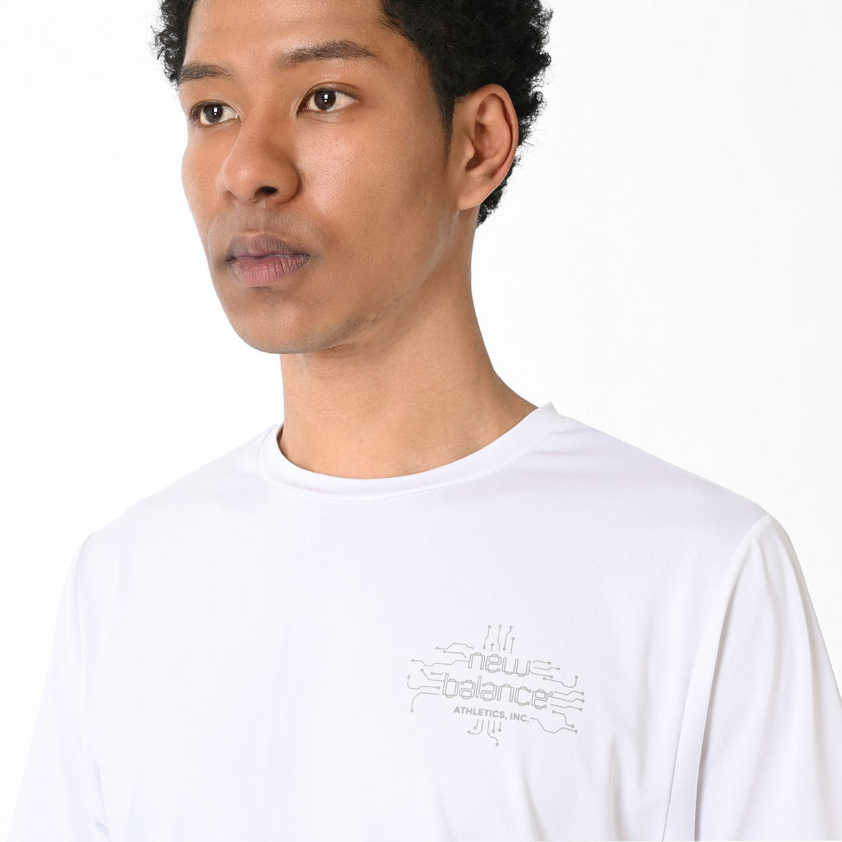 New Balance Men's Reflective Poly T-Shirt-6