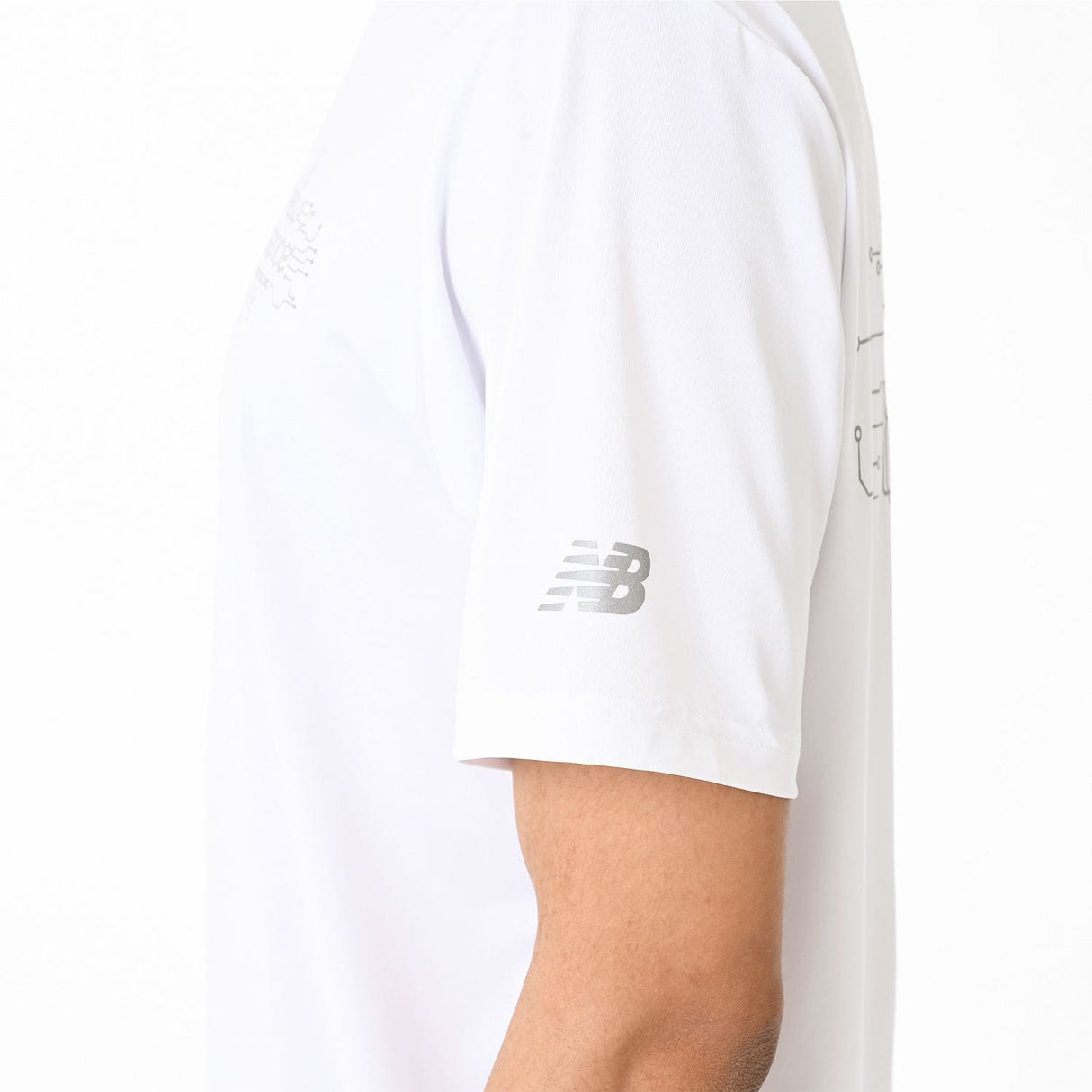 New Balance Men's Reflective Poly T-Shirt-7