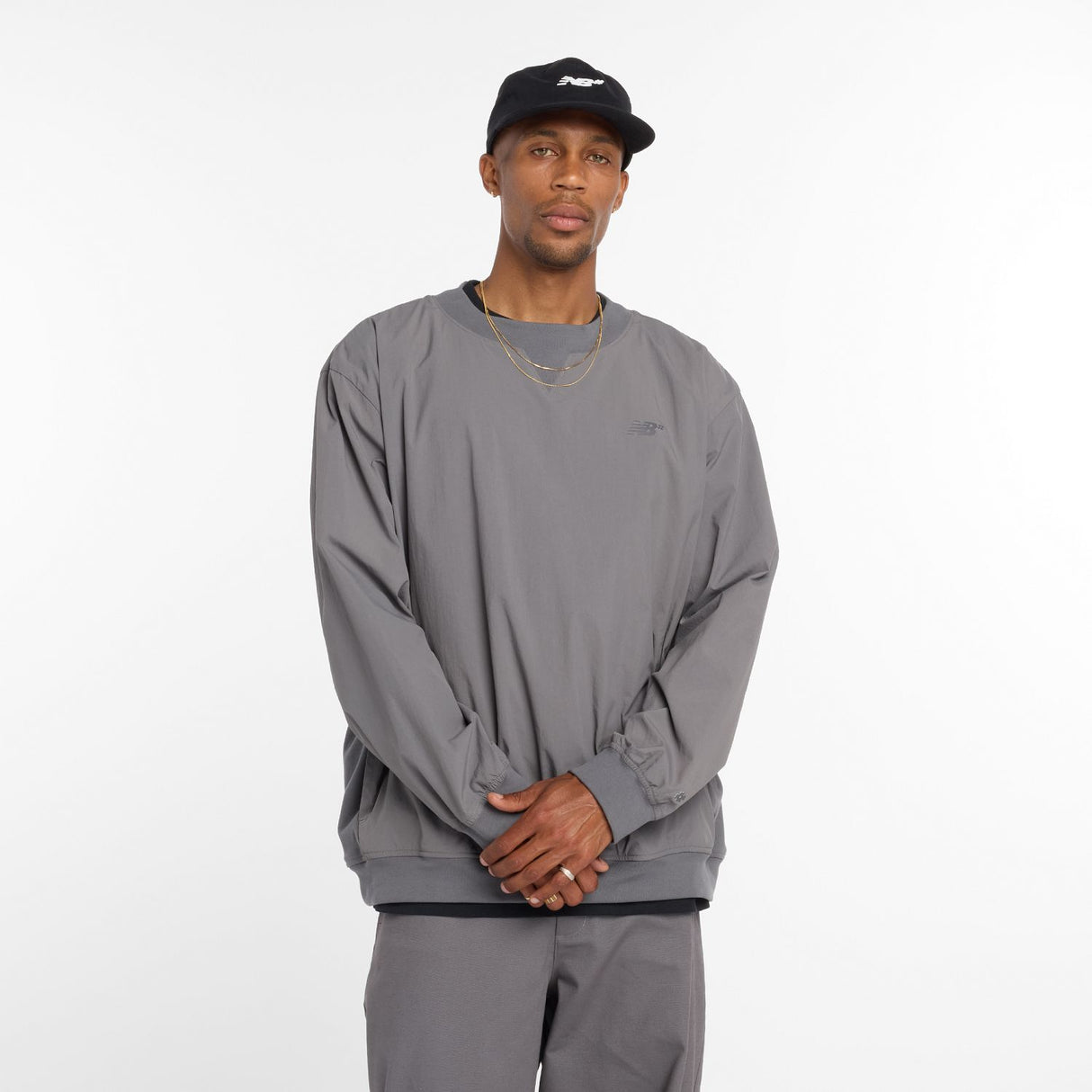 New Balance Men's Numeric Woven Crew-5