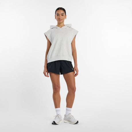 New Balance Women's Embossed Sleeveless Hoodie-1