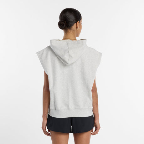 New Balance Women's Embossed Sleeveless Hoodie-4