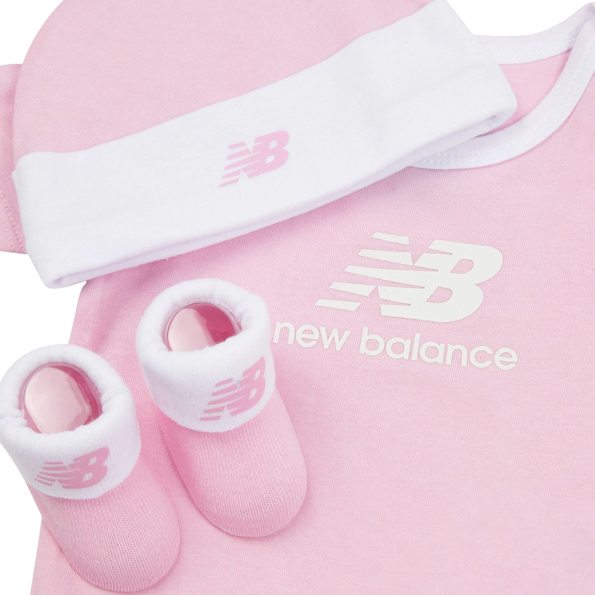 New Balance Youth Stacked Logo Infant & Toddler Set-2
