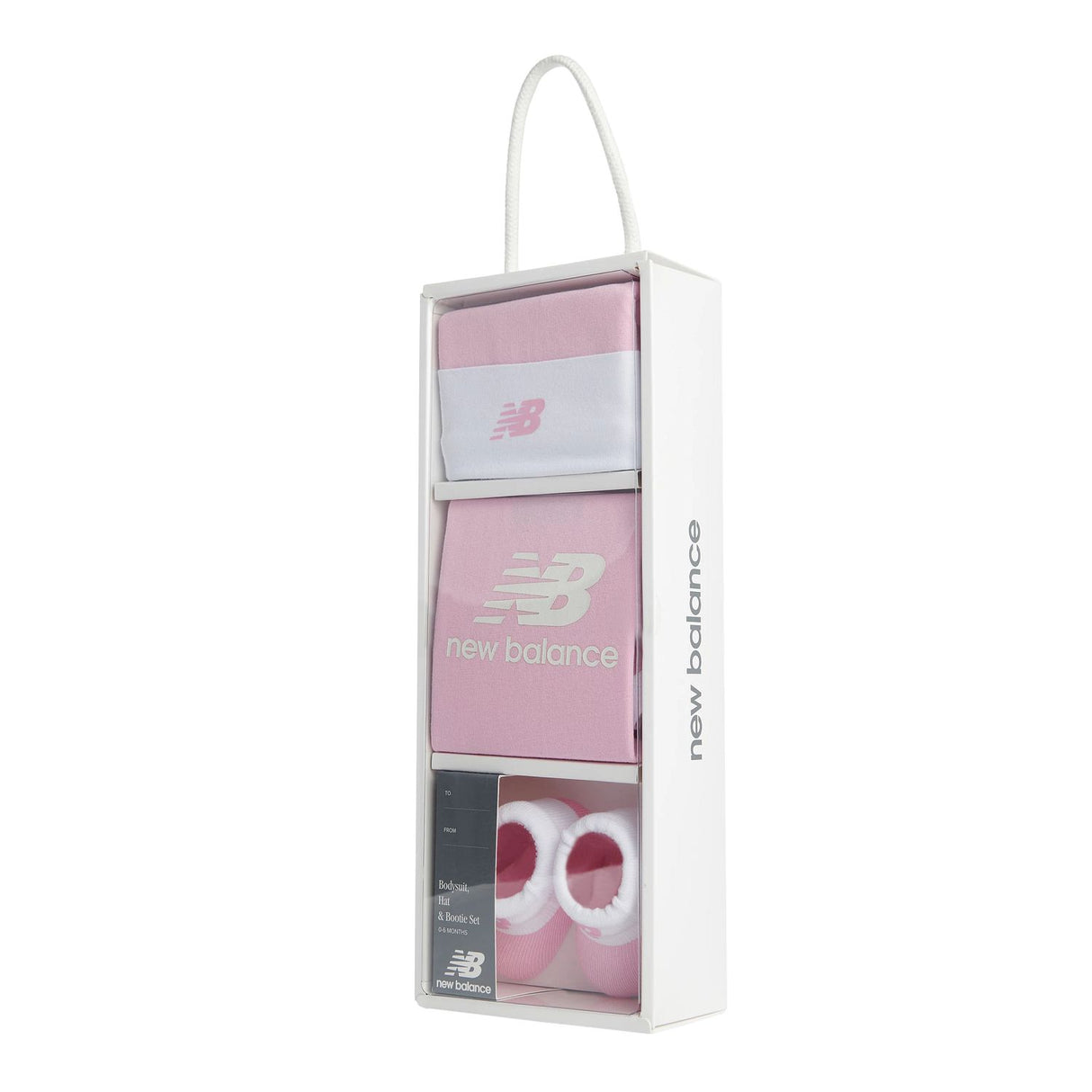 New Balance Youth Stacked Logo Infant & Toddler Set-3
