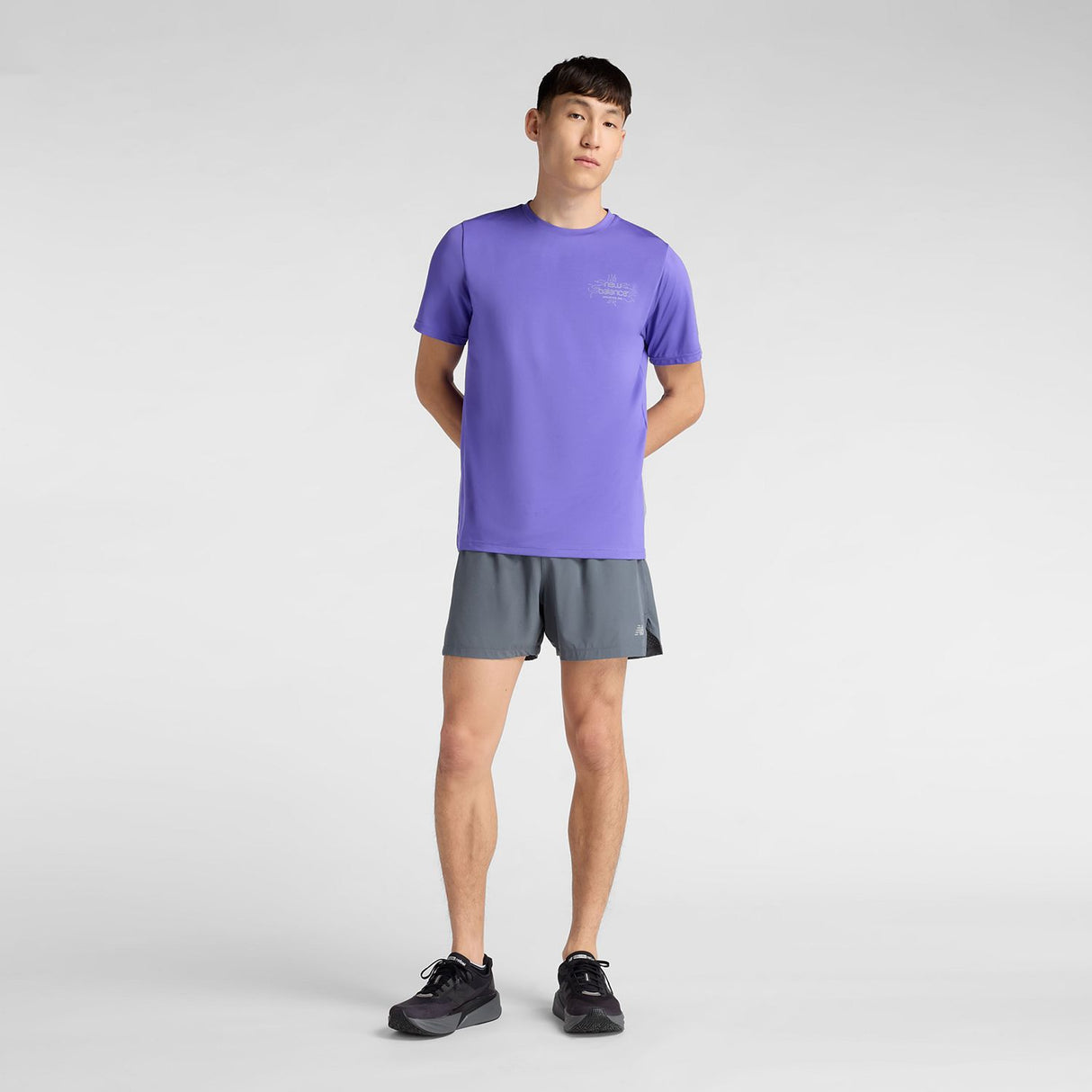New Balance Men's Reflective Poly T-Shirt-8