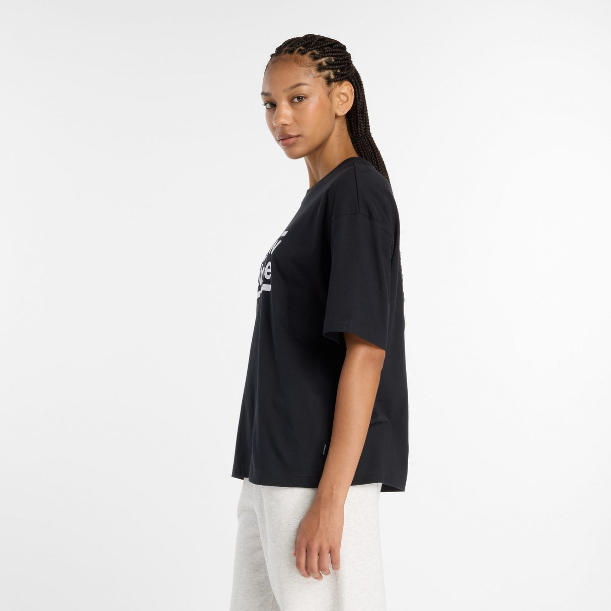 New Balance Women's Sport Oversized Graphic T-Shirt-2