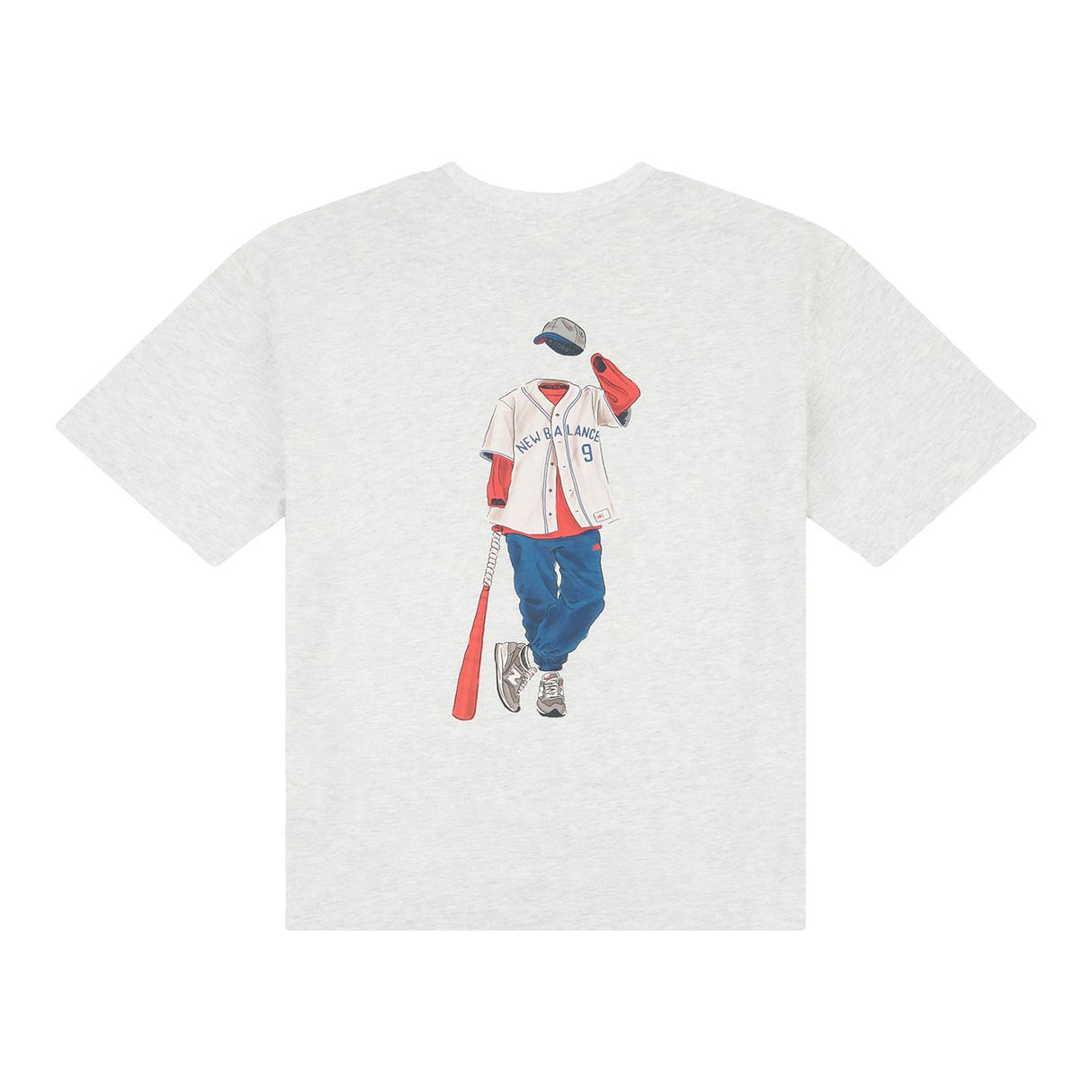 New Balance Boys' Baseball Player Back Graphic T-Shirt-2