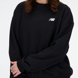 New Balance Women's Sport Essentials French Terry Crew-5