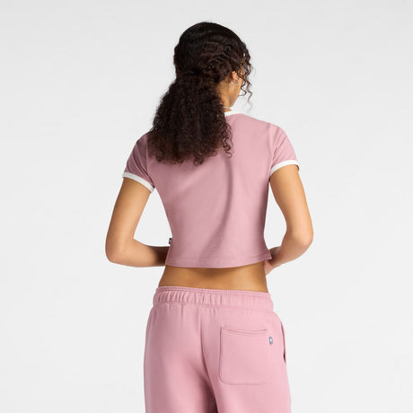 New Balance Women's Trackside Ringer T-Shirt-3