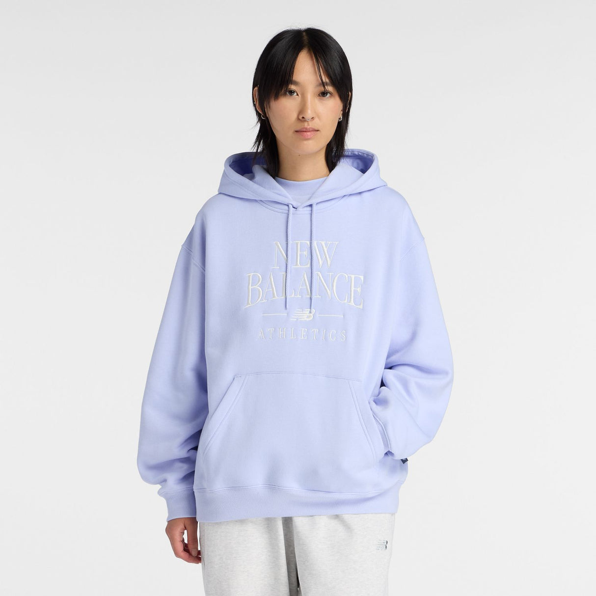 New Balance Women's Trackside Fleece Hoodie-2