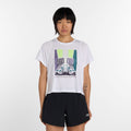 New Balance Women's United Airlines NYC Half Drapey Jersey T-Shirt-2